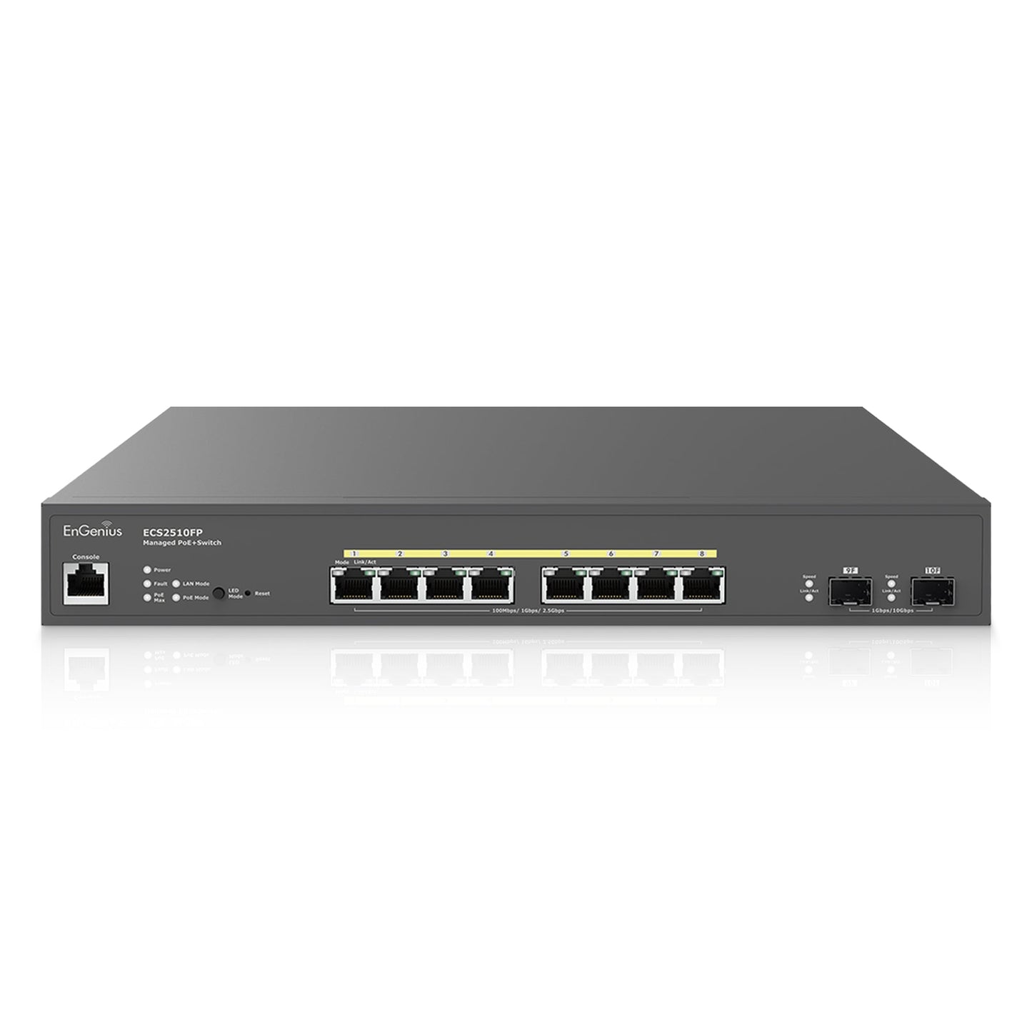 8 Port 240W PoE+ Multi-Gigabit Switch