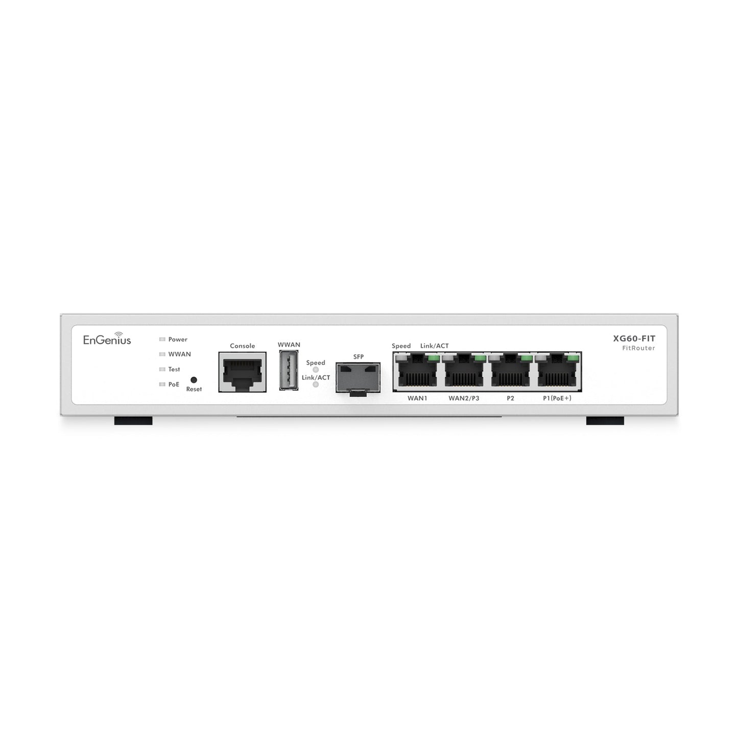 XG60-FIT: EnGenius FitXpress 4-Port Gig PoE+ Dual-Core 2.1GHz Router