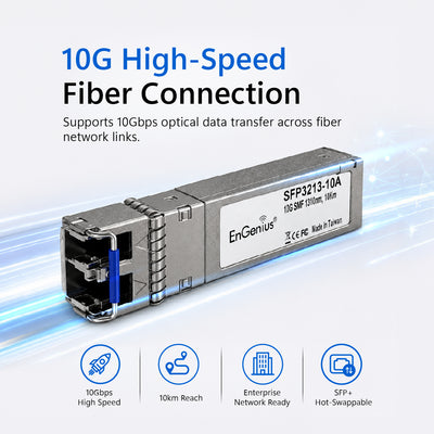 SFP3213-10A: SFP+ Switch 10Gig Transceiver Module