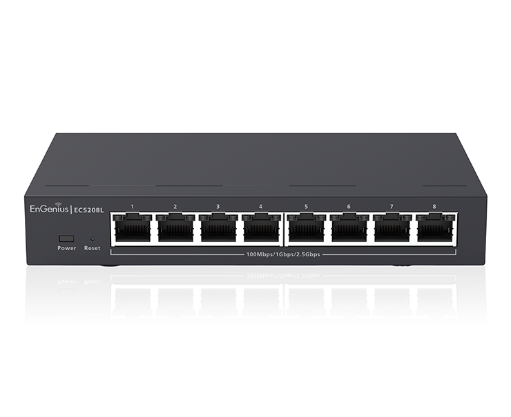 ECS208L: 8-Port Non-PoE Cloud Lite Switch