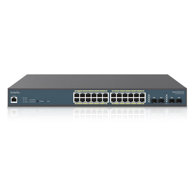 EWS7928FP-FIT: EnGenius Fit 410W PoE+ 24 Port Gigabit Switch